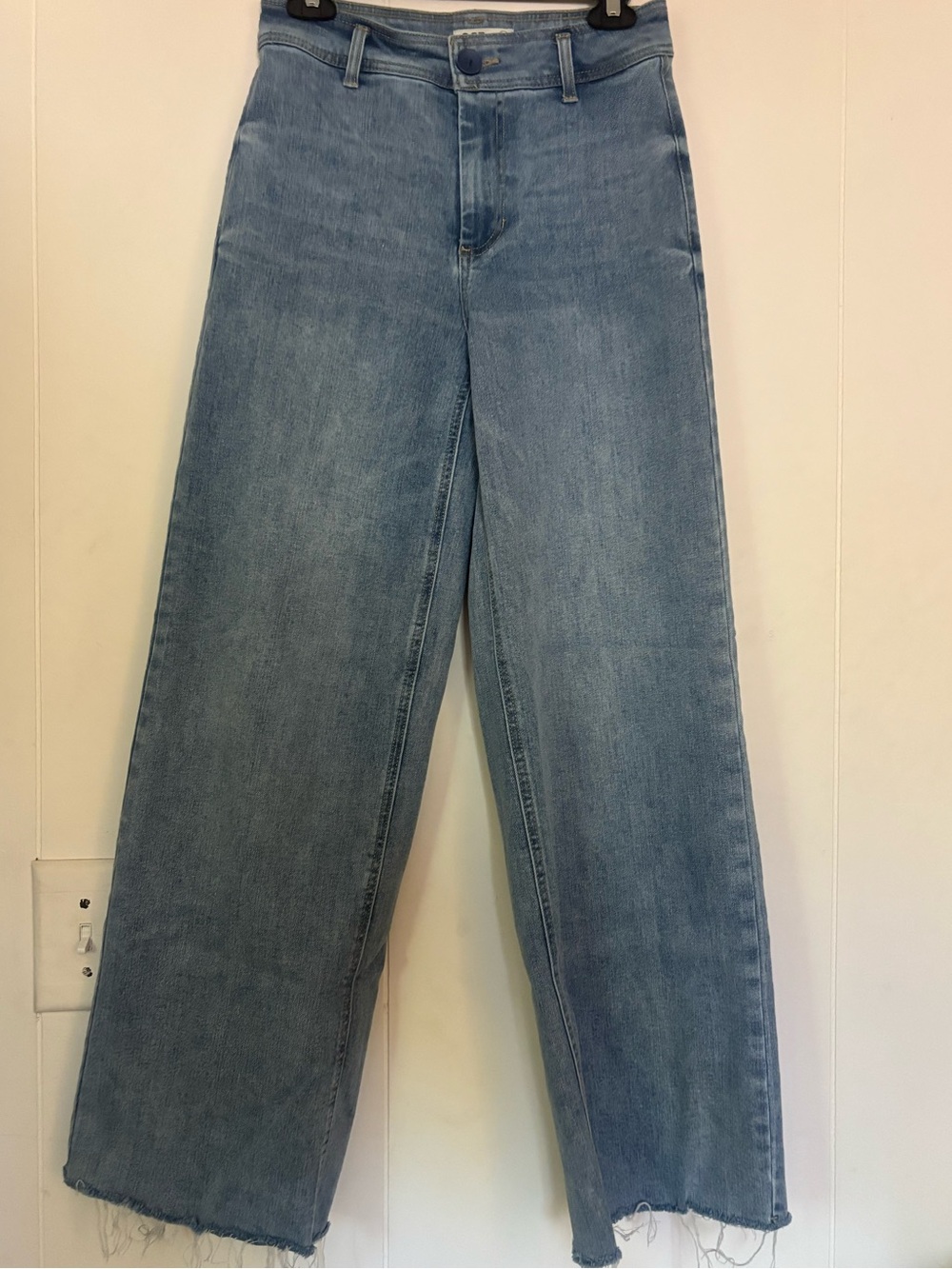 Oat New York Light Blue Wide-Leg Jeans